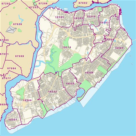 Crg Staten Island Zip Code Map
