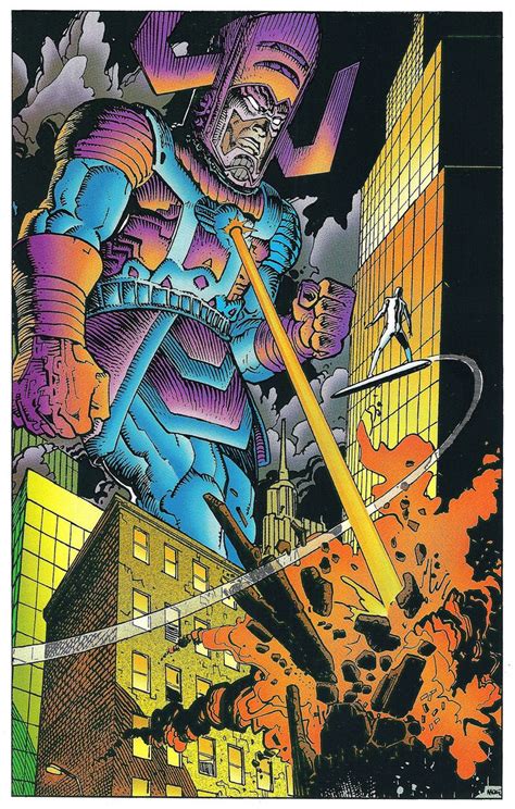 Galactus And Silver Surfer By Moebius Marvel Comic Character Comic