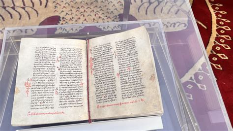 Rare 1000 Year Old Manuscript Returned To Greek Monastery From The Us
