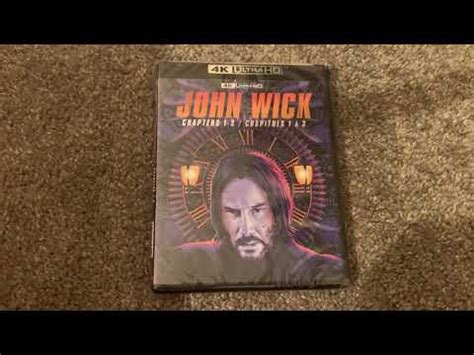 John Wick Chapters 1 3 4K Blu Ray Collection Unboxing YouTube