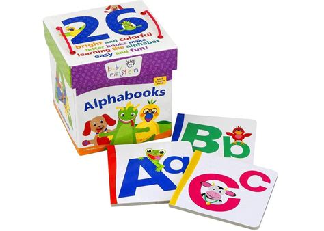 Baby Einstein Alphabooks Toy Stacking Alphabet Block