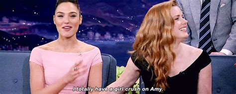Gal Gadot And Amy Adams Just A Crush Celebrity Story Library