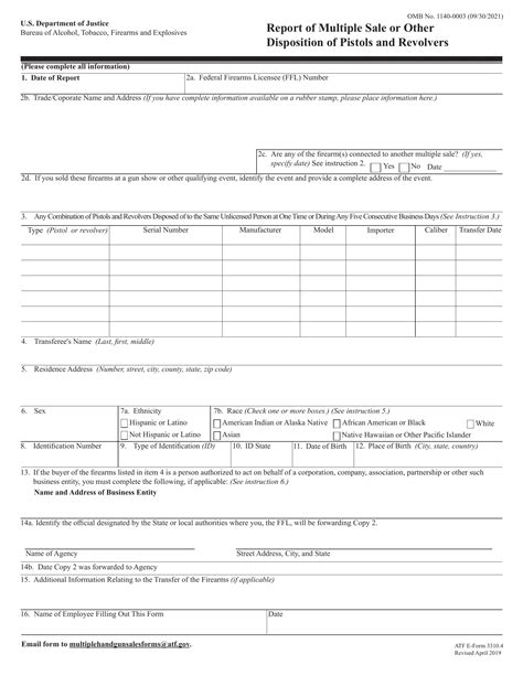 Atf E Form 3310 4 ≡ Fill Out Printable Pdf Forms Online