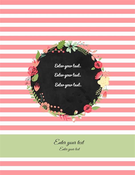 Free Binder Cover Templates Customize Online And Print At Home Free