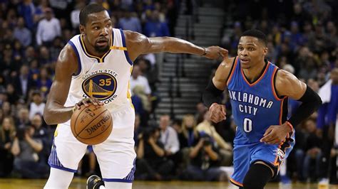 Nba Will Kevin Durant Out Duel Russell Westbrook Sports Illustrated
