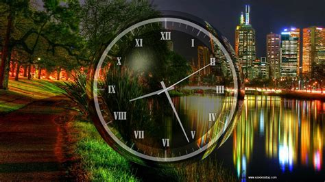 Big Clock On Desktop At Michael Lucas Blog