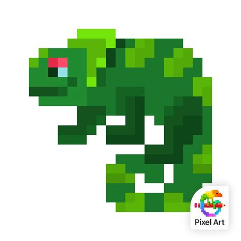 Chameleon Pixel By Pixeldonutofcanada91 On Deviantart