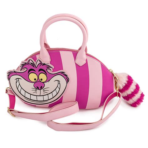 Disney Loungefly Crossbody Bag Alice In Wonderland Cheshire Cat