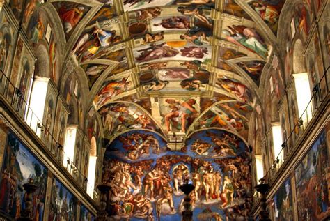 Sistine Ceiling Painting The Vatican Will Present A Show About The