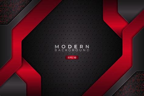 Modern Background Futuristic Dark Red 3d Graphic By Rafanec · Creative