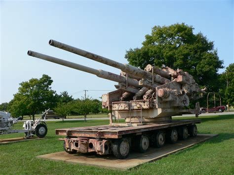 Cañón Antiaéreo 128 Cm Flak 40 Alemania La Segunda Guerra Mundial