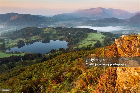 Loughrigg Sunrise Lake District High Res Stock Photo Getty Images