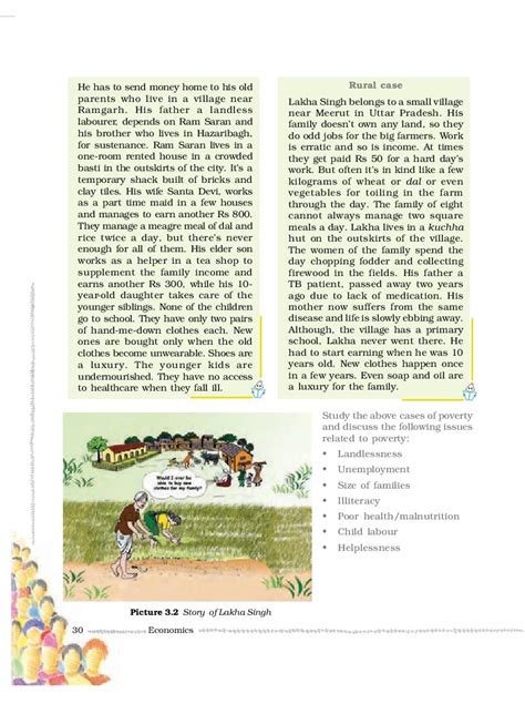 Ncert Book Class 9 Social Science Chapter 3 Poverty As A Challenge Pdf