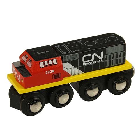 Bigjigs Wooden Railway Cn Engine Train £699 Wooden Toy Train Wooden