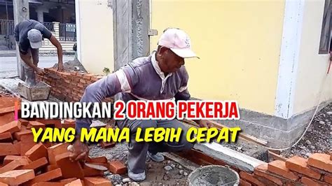 Cara Memasang Batu Bata Merah Yang Baik Dan Benar Bata Batu Bata Merah