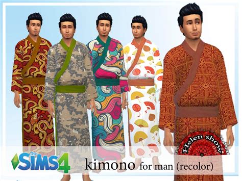 The Sims Resource Kimono For Men