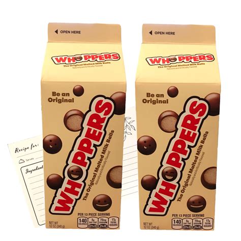 Whoppers Chocolate Malted Milk Balls Candy 12 Ounce Cartons Pack Of 2