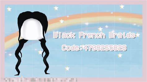 Roblox Hair Codes Black 100 Aesthetic Black Hair Codes Ids For