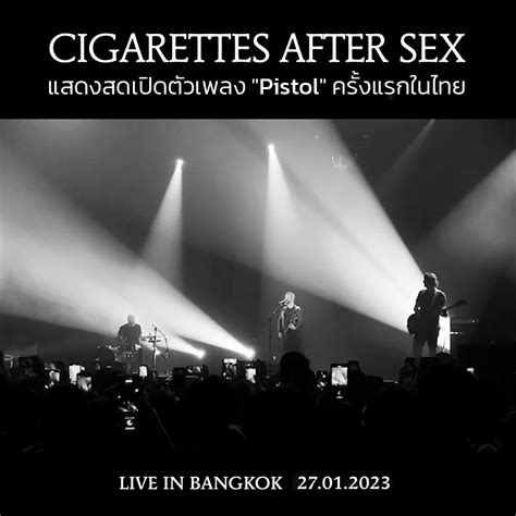 Cigarettes After Sex เพิ่งปล่อยซิงเกิลใหม่ที่ชื่อว่า Pistol ออกมาช่วงปลายปีก่อน แต่พวกเขายัง