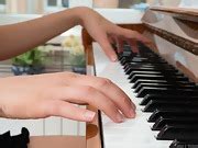 Calina Strips Naked While Playing Her Piano