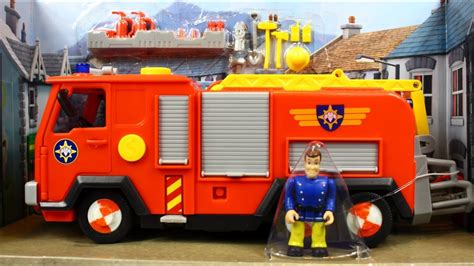 Fire Engine Jupiter Пожарная Юпитер Fireman Sam Simba Toys