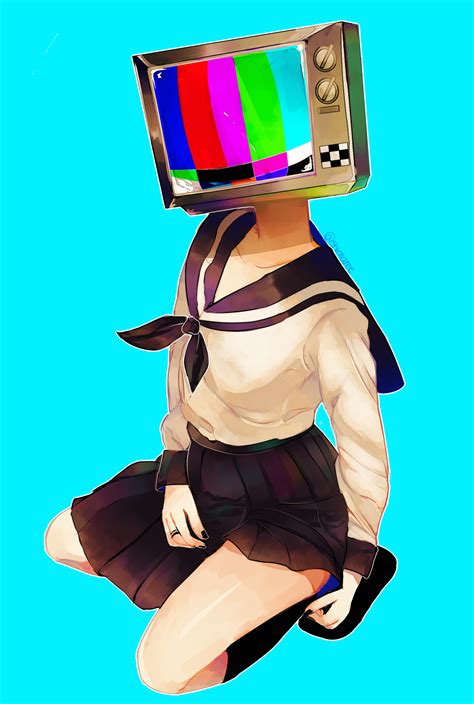 Tv Heads Tv Head Character Art Character Design