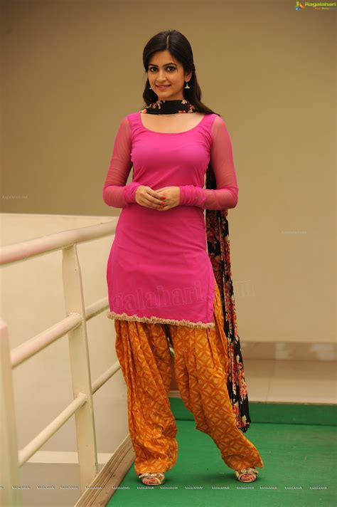 Only Actress 143 Kriti Kharbanda Cute Pink Salwar Photos At Ongole Kitta Movie