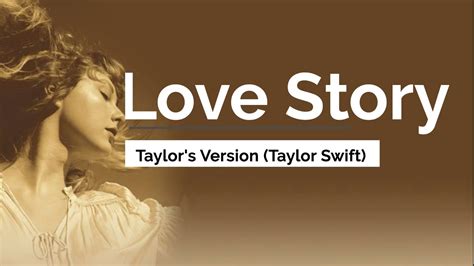 Love Story Taylor Swift Re Recorded Version Lyrics Acordes Chordify