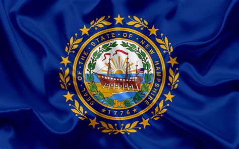 Descargar Fondos De Pantalla Nueva Hampshire El Estado De La Bandera