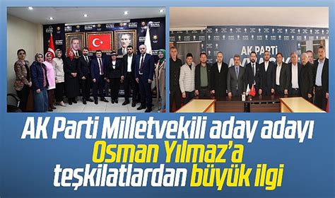 Samsun Da Ak Parti Milletvekili Aday Aday Osman Y Lmaz A B Y K Ilgi