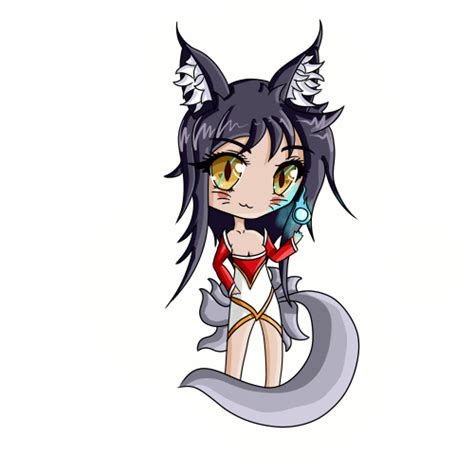 Share the best gifs now >>>. Ahri - LoL Gif by CrazyGhostle on DeviantArt