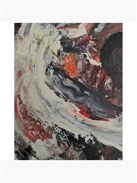 Pain Abstract Painting Poster For Sale By Danukreati Redbubble