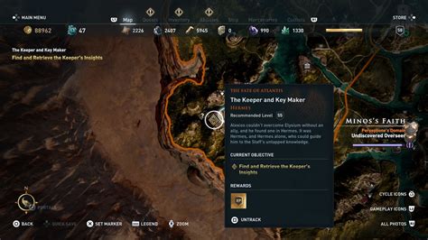 The Keeper And Key Maker Assassin S Creed Odyssey Walkthrough
