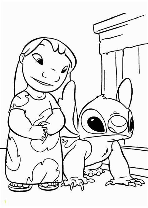 Printable Stitch Coloring Pages