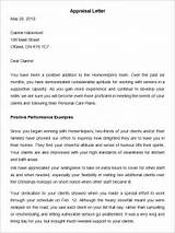 Pictures of Letter To Employee For Performance Review