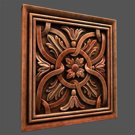 Wall Wood Panel 3d Cgtrader