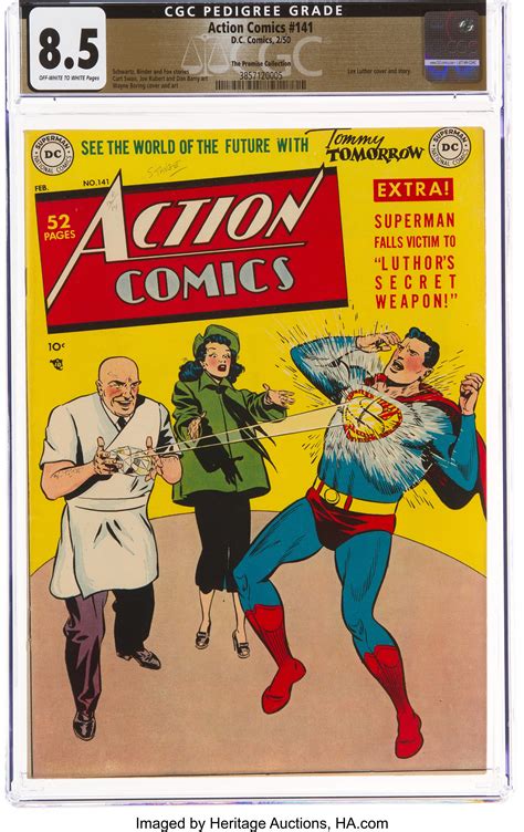 How Much Is Action Comics 141 Worth Browse Comic Prices Heritage Auctions