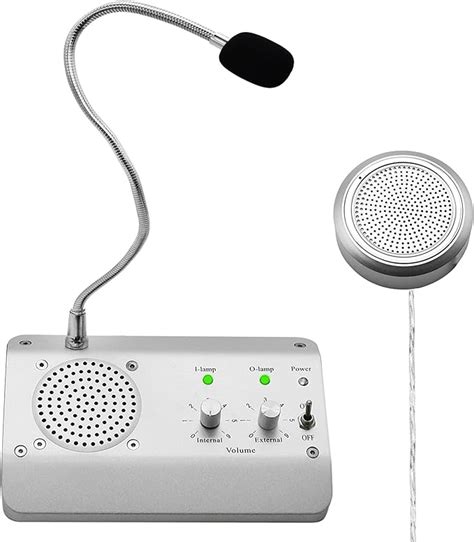 WWMFS Window Speaker System Dual Way Window Microphone Intercom