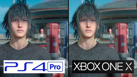 Final Fantasy Xv Xbox One X Vs Ps4 Pro 4k Graphics Comparison