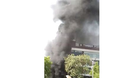 Fire Breaks Out At A Building In Gujarats Ahmedabad Over 120 Rescued Safely India News Zee