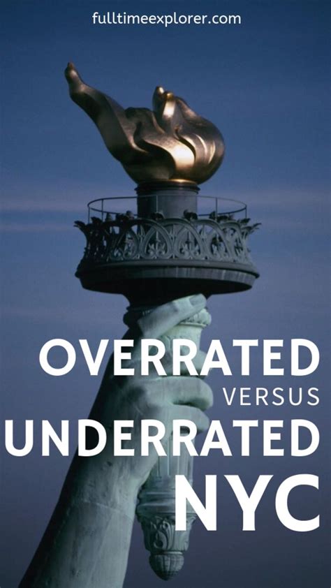 overrated vs underrated new york city [video] new york travel guide travel nyc vacation