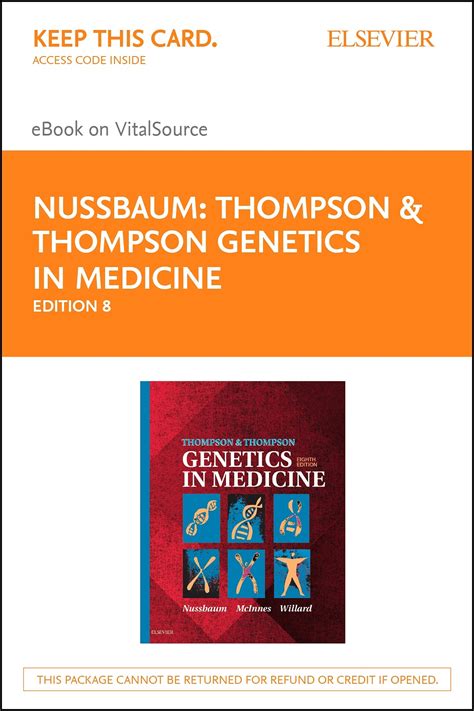 Thompson Thompson Genetics In Medicine E Book