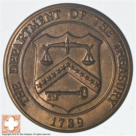 1789 Department Of The Treasury United States Mint Denver Colorado