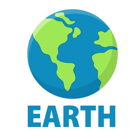 Earth Cartoon Vector Illustration On White Background 22096181 Vector