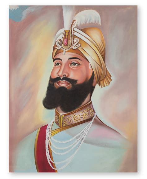 Dhan dhan sri guru teg. Guru Gobind Singh Ji Art - Sikhexpo