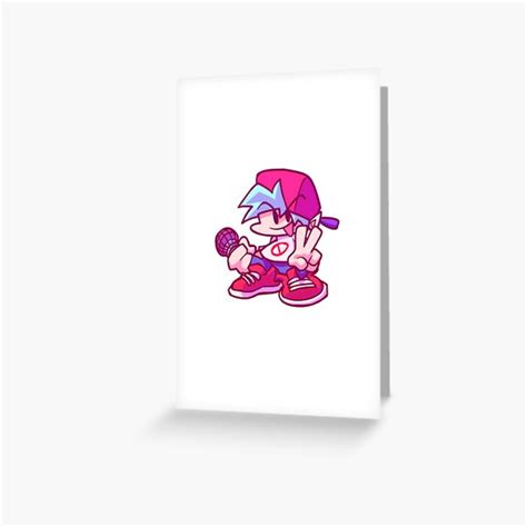 Friday Night Funkin Funny Greeting Cards Redbubble
