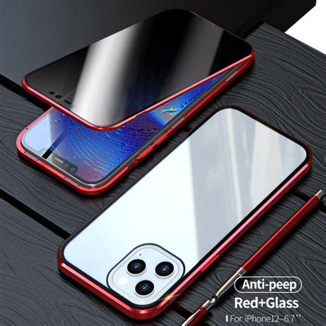 Poseca Privacy Magnetic Case Compatible For Iphone1212 Pro12 Pro Max