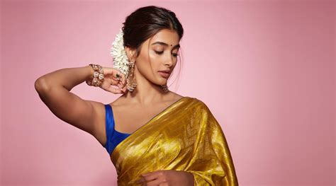 ‘cirkus’ Promotions Pooja Hegde Wows With Her Ethnic Looks Fashion News The Indian Express