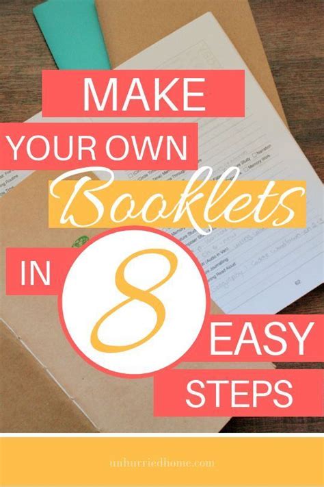 Make Your Own Booklet In 8 Easy Steps Artofit
