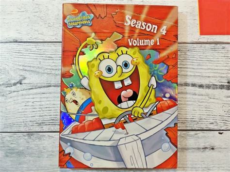 Spongebob Squarepants Season 4 Vol 1 Dvd 2006 2 Disc Set 1155